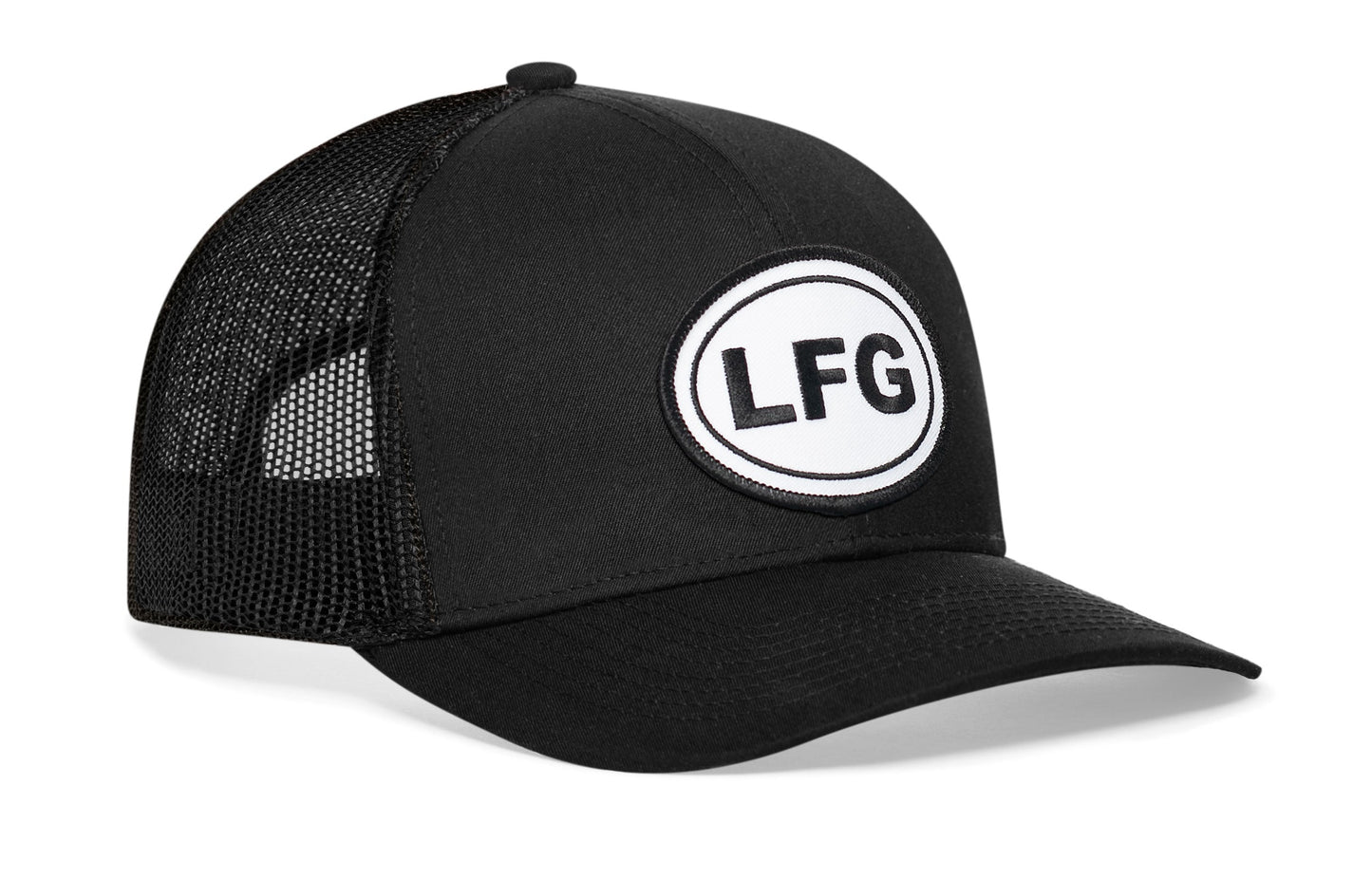LFG Trucker Haka Hat Black Lets Go Snapback