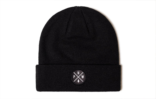 Pacific Northwest Beanie Haka Hat Black PNW X