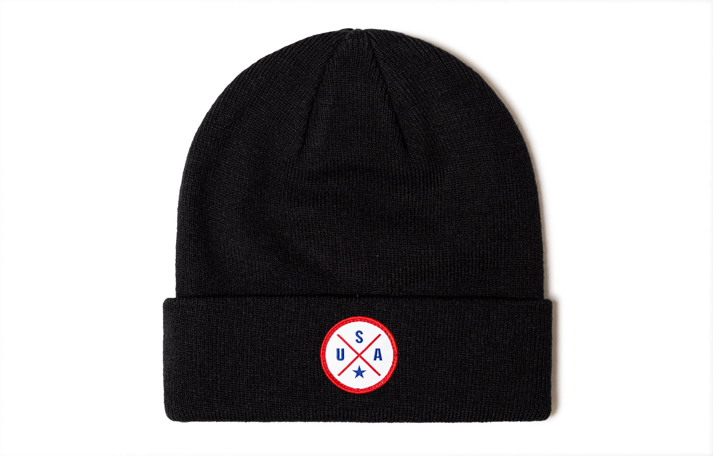 USA Beanie Haka Hat Black USA X