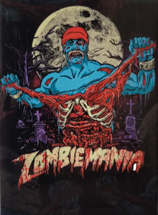 Hulk Hogan Zombiemania Flat Magnet
