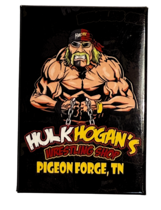 Hulk Hogan Splitface Flat Magnet