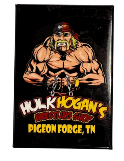 Hulk Hogan Splitface Flat Magnet