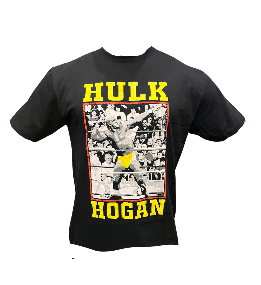Hulk Hogan Snapshot Mens T Shirt Black