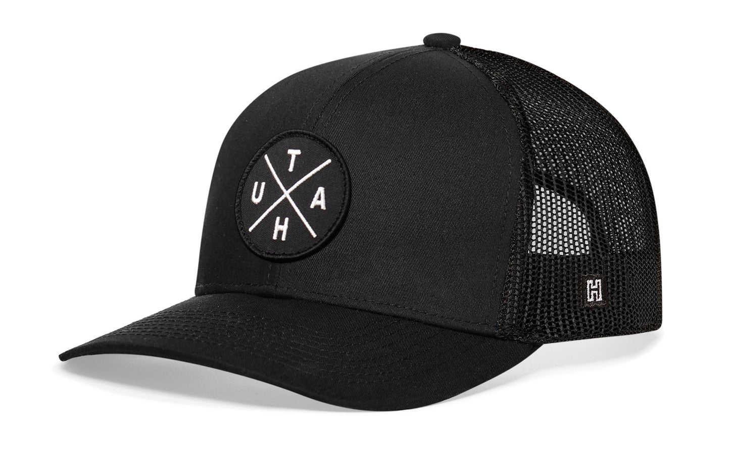 Utah Trucker Haka Hat Black UTAH X Snapback