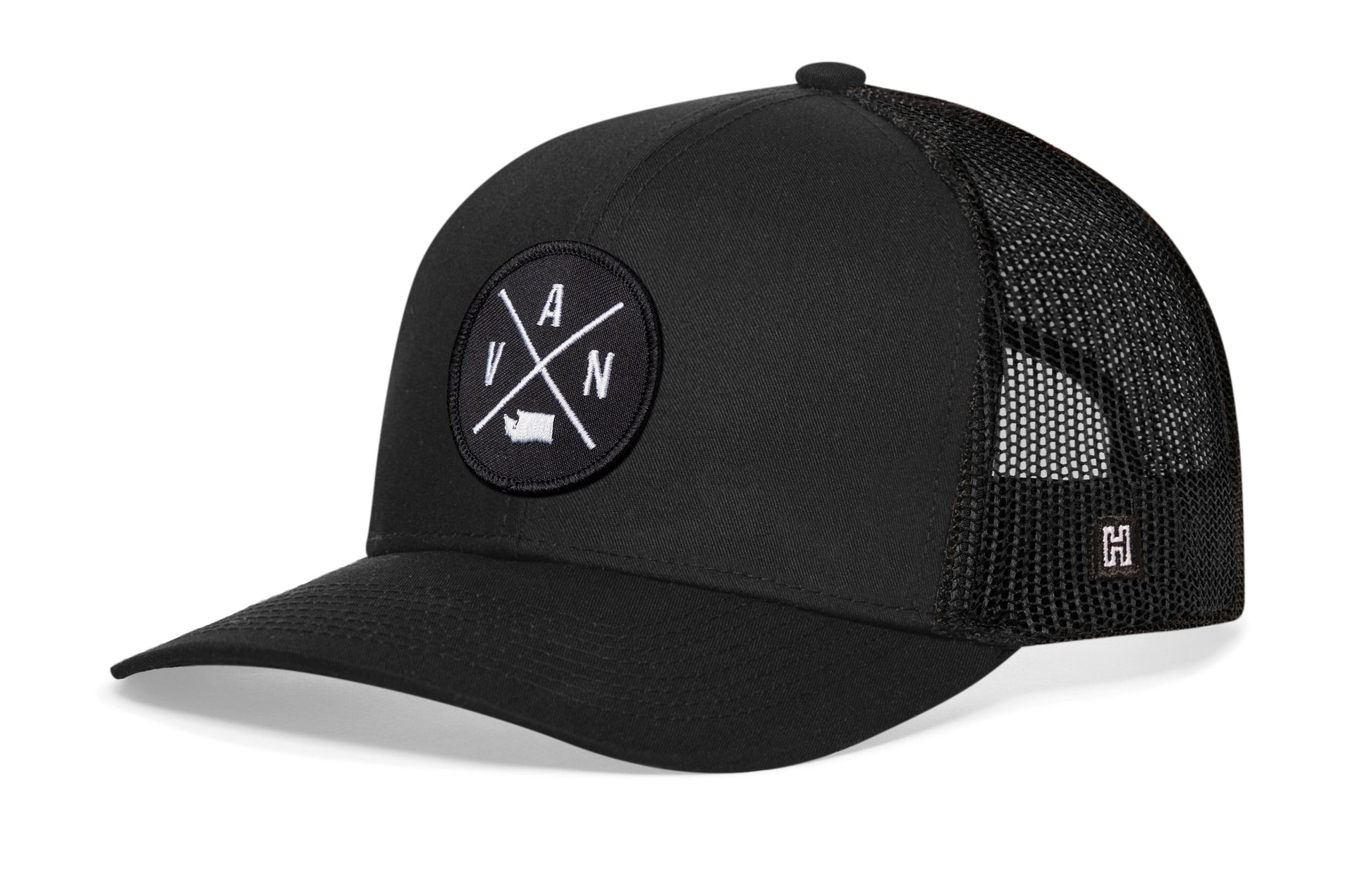 Vancouver Trucker Haka Hat Black VAN Snapback