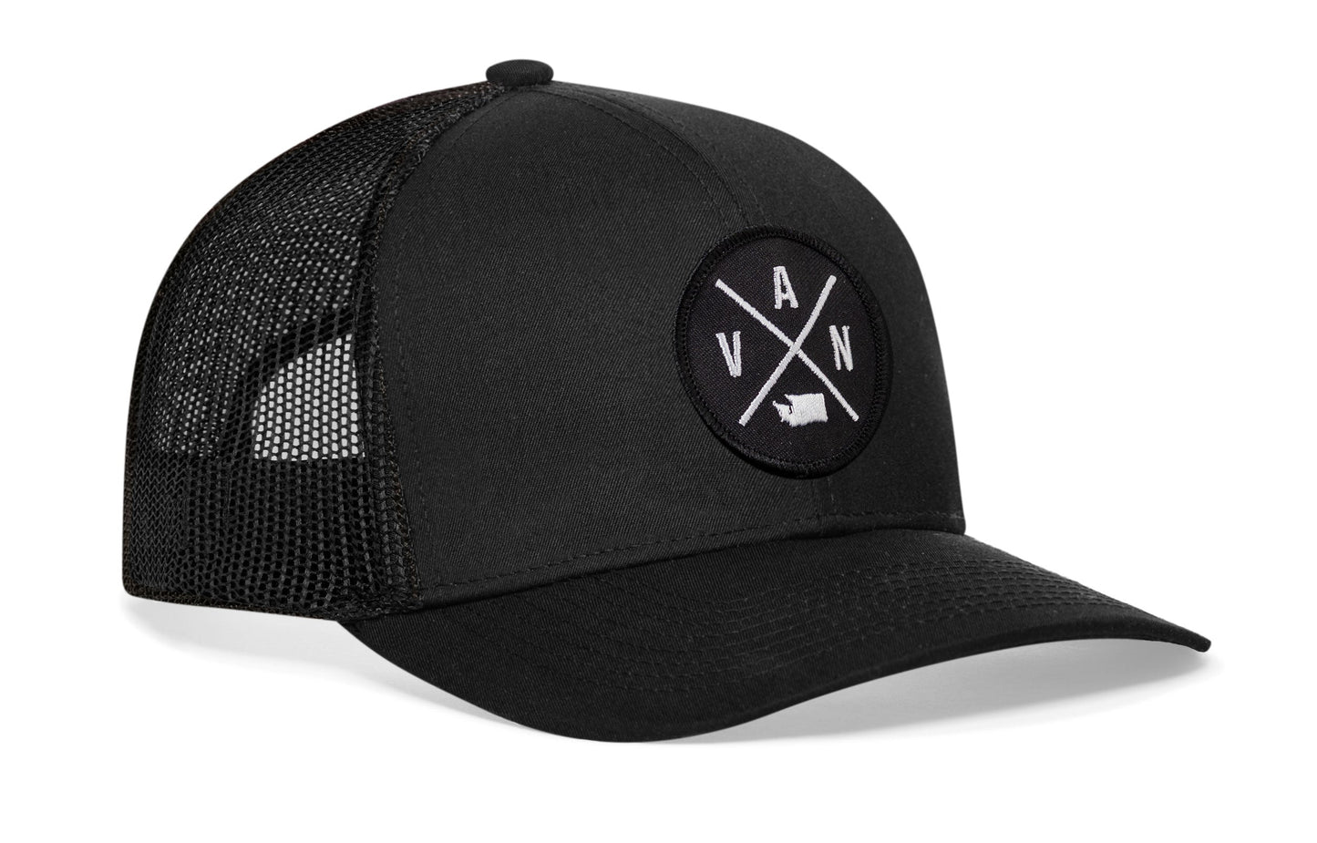 Vancouver Trucker Haka Hat Black VAN Snapback