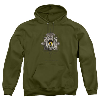 Fantastic Beasts Muggle Worthy Mens Hoodie Military Green