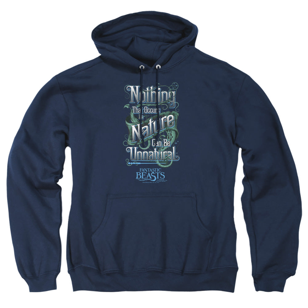 Fantastic Beasts Unnatural Mens Hoodie Navy