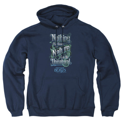 Fantastic Beasts Unnatural Mens Hoodie Navy