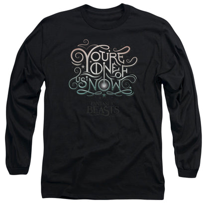 Fantastic Beasts One Of Us Mens Long Sleeve Shirt Black Officially Licensed