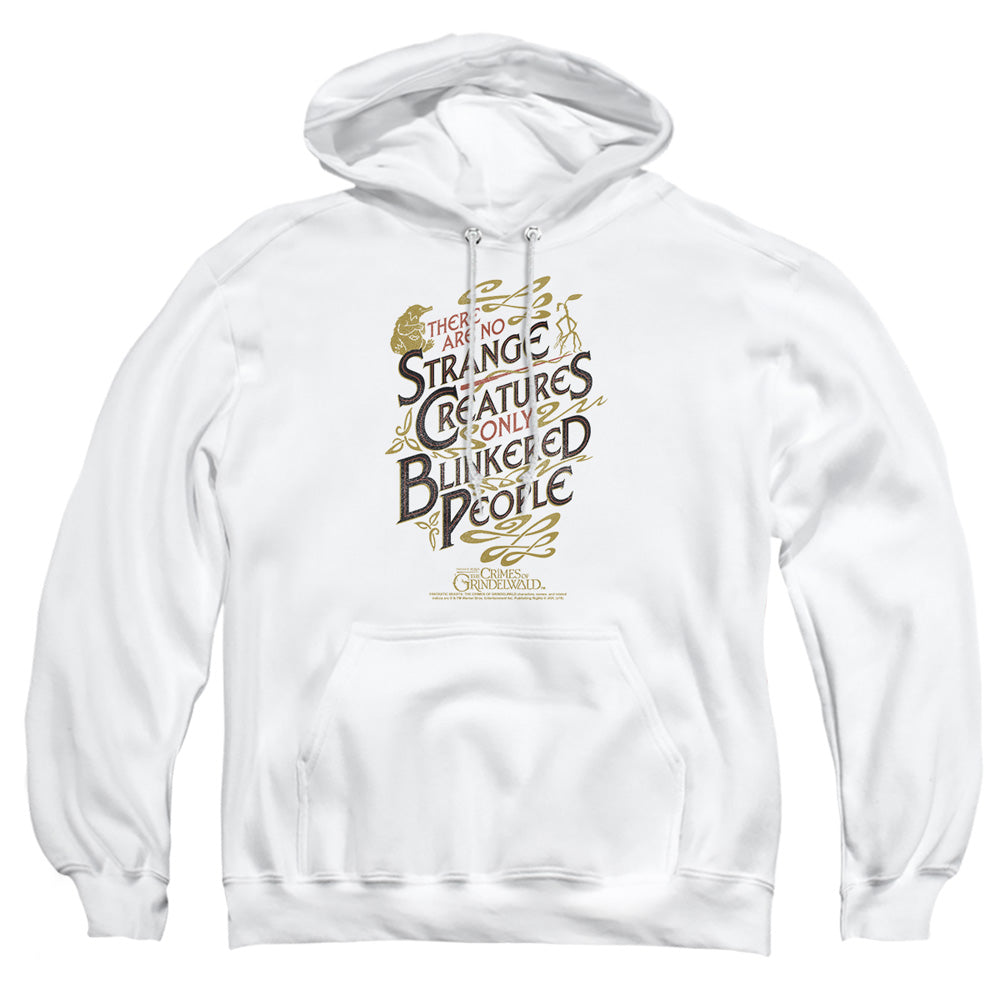Fantastic Beasts 2 Blinkered People Mens Hoodie White