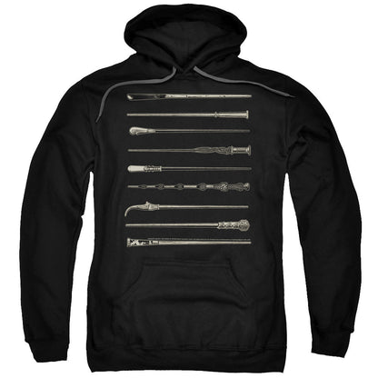 Fantastic Beasts 2 Wands Mens Hoodie Black