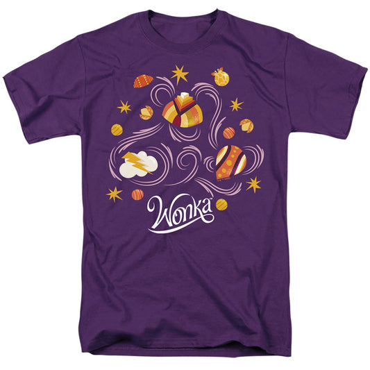 Willy Wonka And The Chocolate Factory Candy Mens T Shirt Purple