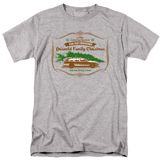 Christmas Vacation Did You Bring A Saw? Mens T Shirt Athletic Heather