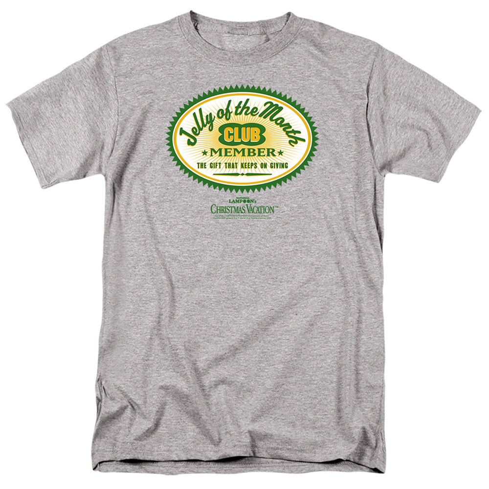 Christmas Vacation Jelly Of The Month Club Member Mens T Shirt Athletic Heather