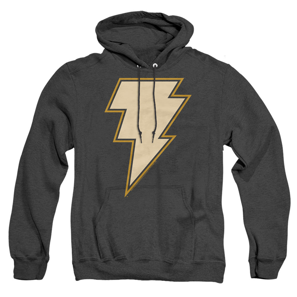 Black Adam Black Adam Chest Emblem Heather Mens Hoodie Black