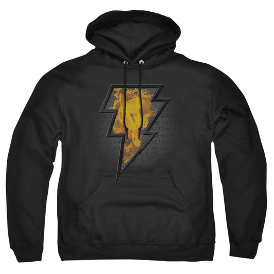 Black Adam Black Adam Beveled Emblem Mens Hoodie Black