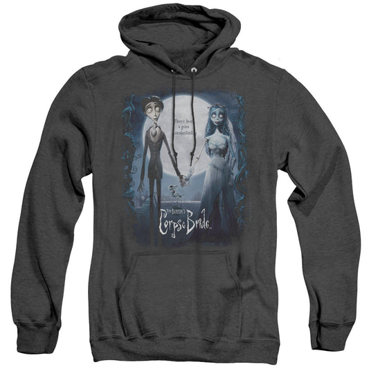 Corpse Bride Poster Heather Mens Hoodie Black