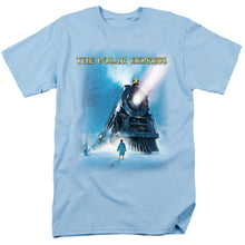 Load image into Gallery viewer, Polar Express Big Train Mens T Shirt Light Blue
