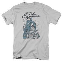 Load image into Gallery viewer, The Polar Express Rail Riders Mens T Shirt Silver
