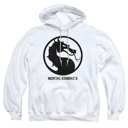 Mortal Kombat X Seal Mens Hoodie White