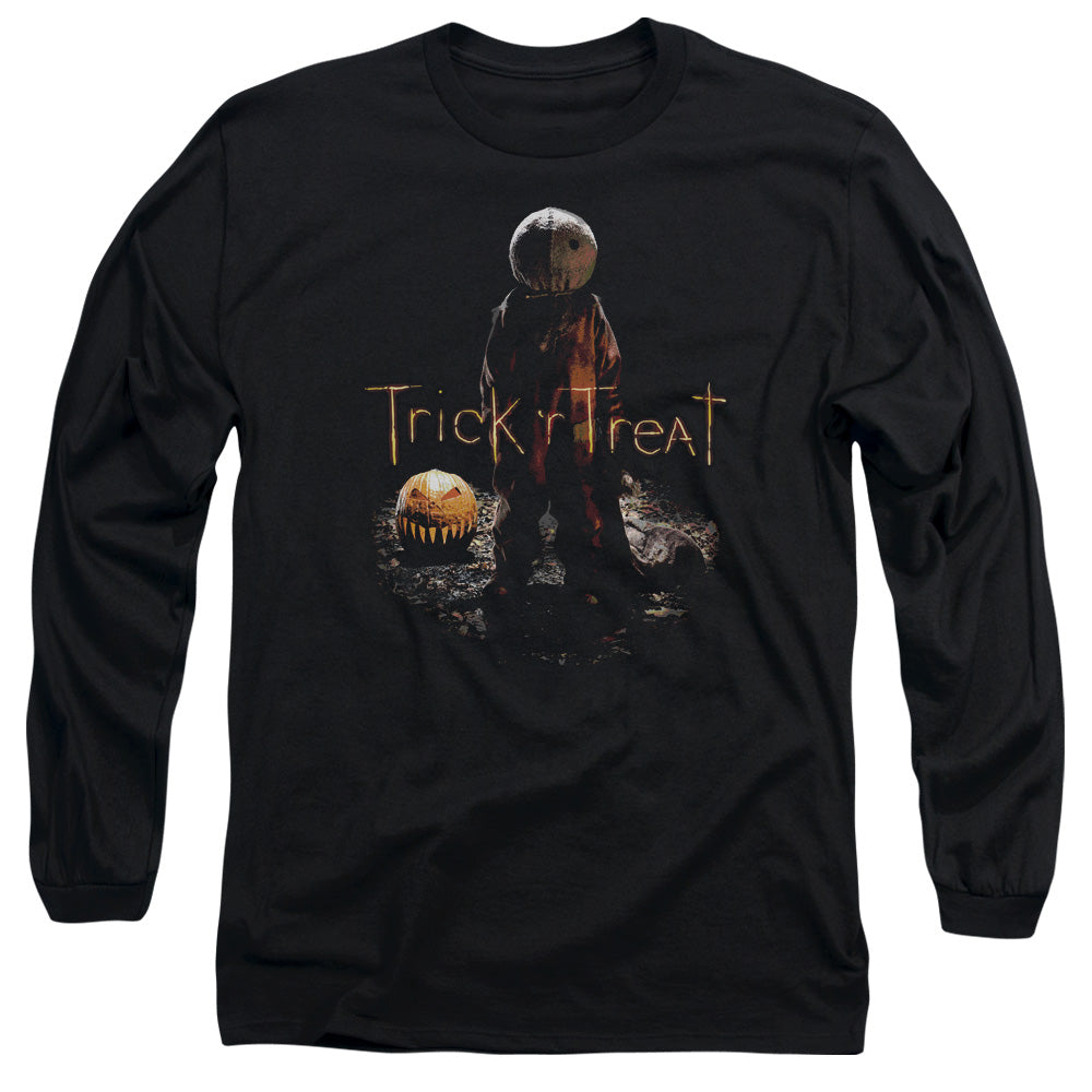 Trick R Treat Samhain Mens Long Sleeve Shirt Black Officially Licensed