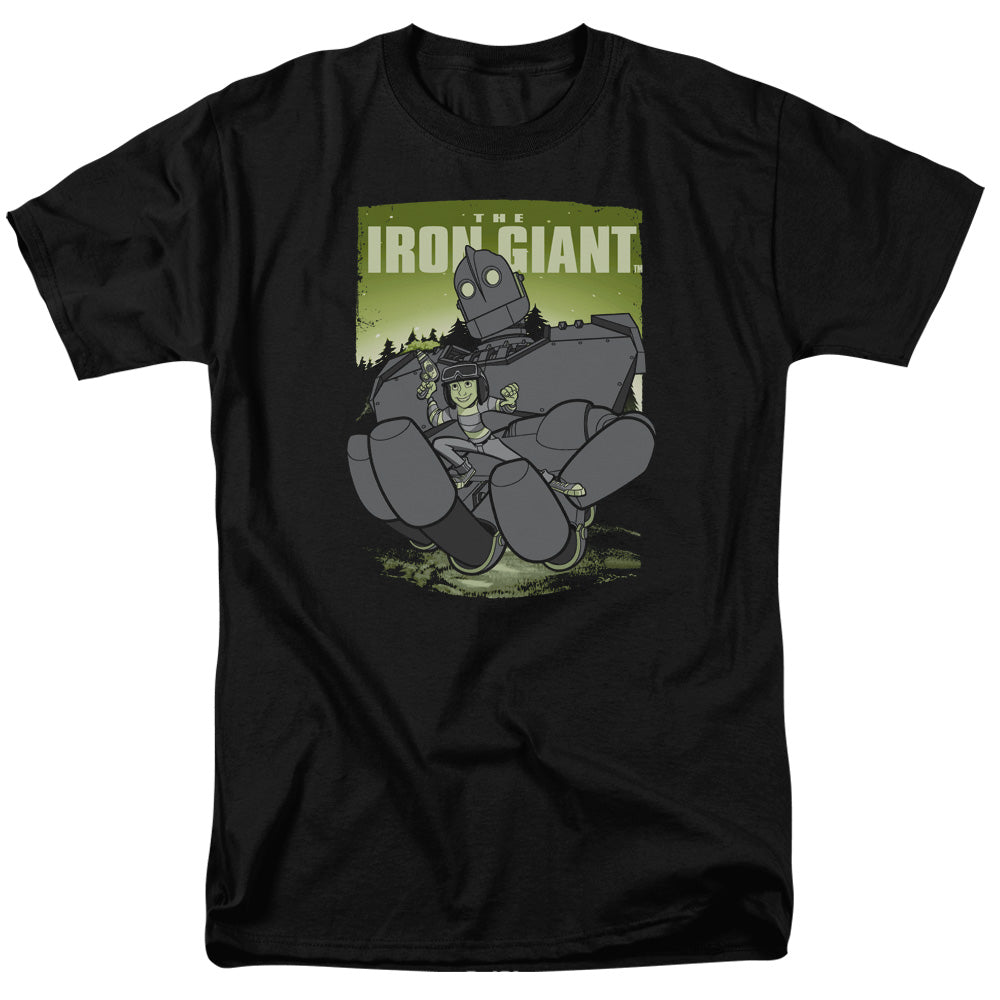 Iron Giant Helping Hand Mens T Shirt Black
