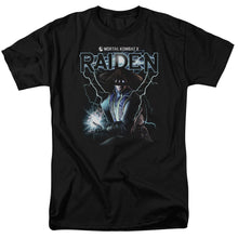 Load image into Gallery viewer, Mortal Kombat Raiden Mens T Shirt Black
