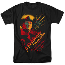 Load image into Gallery viewer, Nightmare On Elm Street Freddy Claws Mens T Shirt Black
