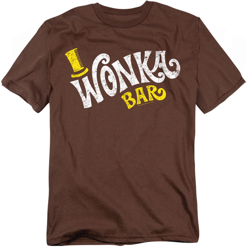 Willy Wonka And The Chocolate Factory Wonka Logo Mens T Shirt Coffee