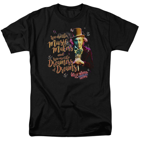 Willy Wonka And The Chocolate Factory Music Makers Mens T Shirt Black