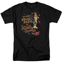 Load image into Gallery viewer, Willy Wonka And The Chocolate Factory Music Makers Mens T Shirt Black
