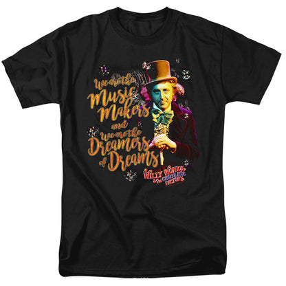 Willy Wonka And The Chocolate Factory Music Makers Mens T Shirt Black