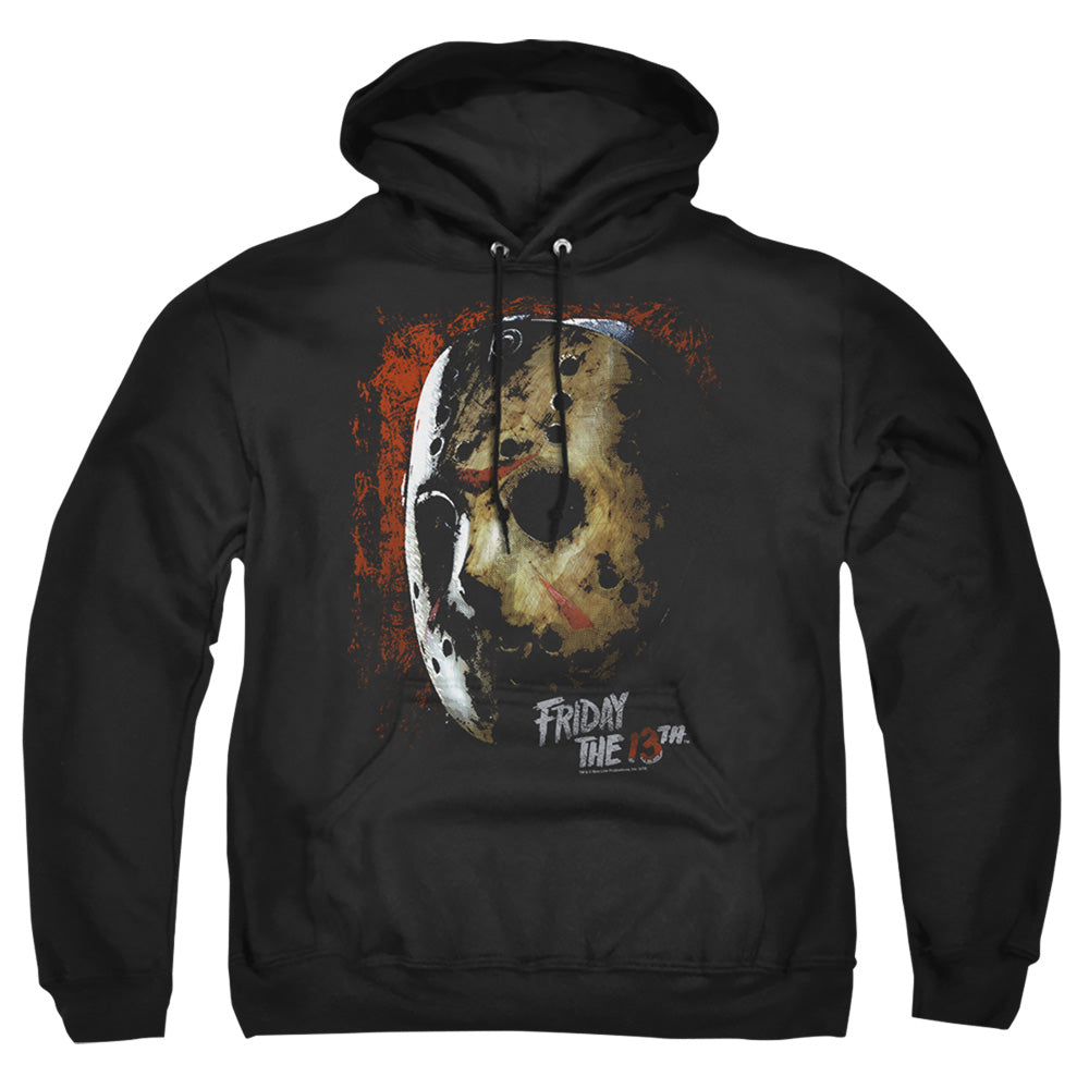 Friday The 13Th Mask Of Death Mens Hoodie Black
