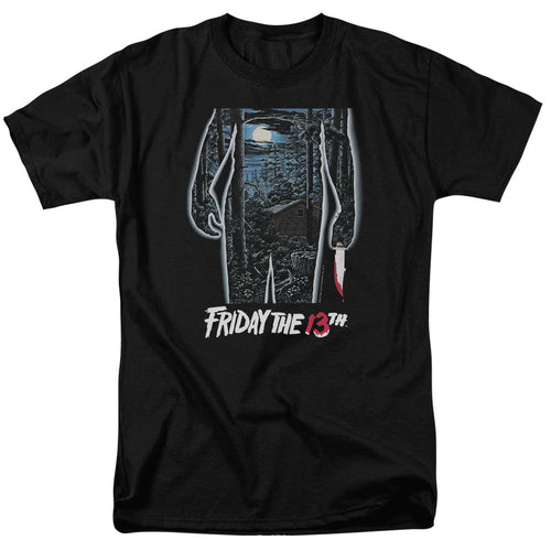 Friday The 13Th 13Th Poster Mens T Shirt Black