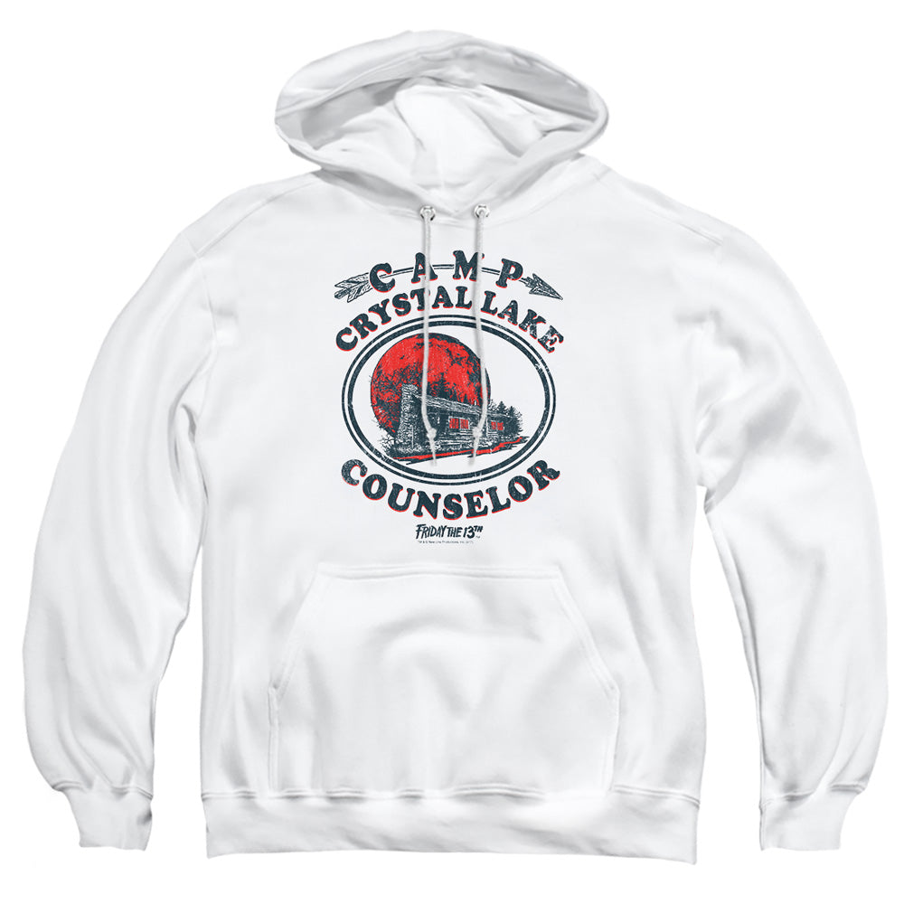 Friday The 13Th Camp Counselor Mens Hoodie White