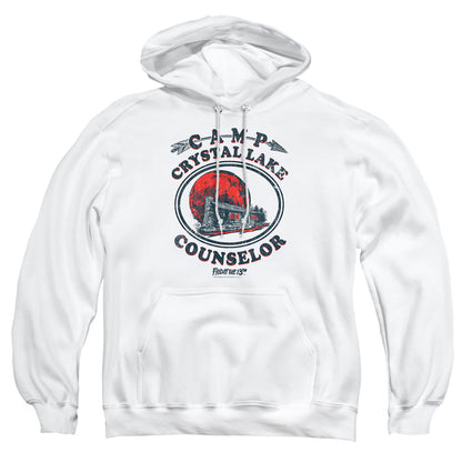 Friday The 13Th Camp Counselor Mens Hoodie White