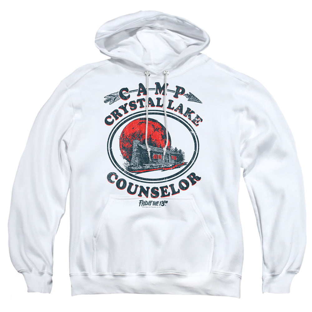 Friday The 13Th Camp Counselor Mens Hoodie White