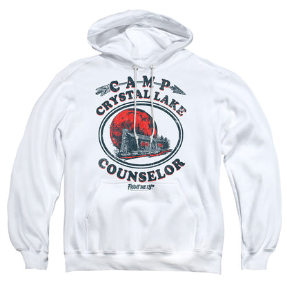 Friday The 13Th Camp Counselor Mens Hoodie White
