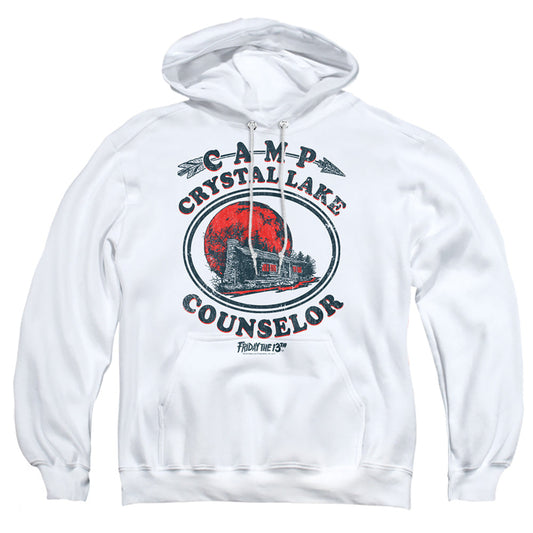 Friday The 13Th Camp Counselor Mens Hoodie White
