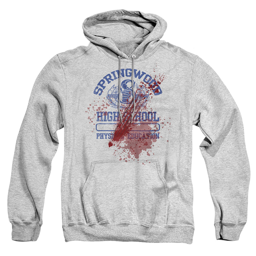 Nightmare On Elm Street Springwood High Victim Mens Hoodie Athletic Heather
