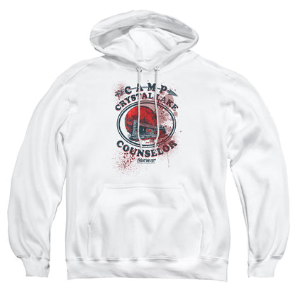 Friday The 13Th Camp Counselor Victim Mens Hoodie White