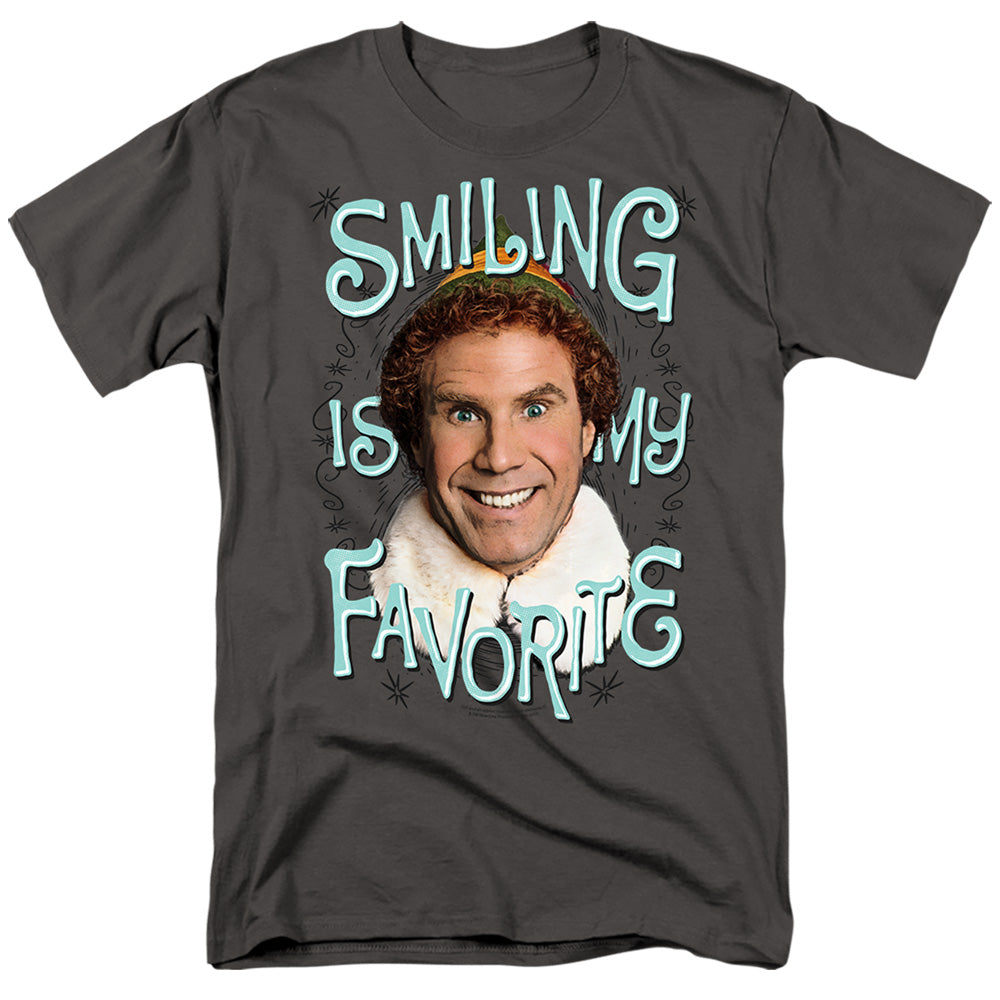Elf Iling Mens T Shirt Charcoal