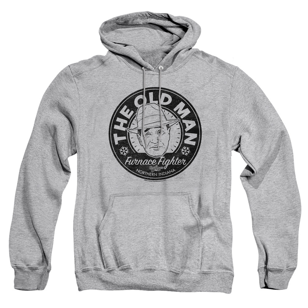 A Christmas Story The Old Man Mens Hoodie Athletic Heather