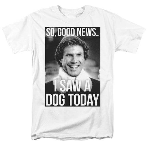 Elf Must Love Dogs Mens T Shirt White