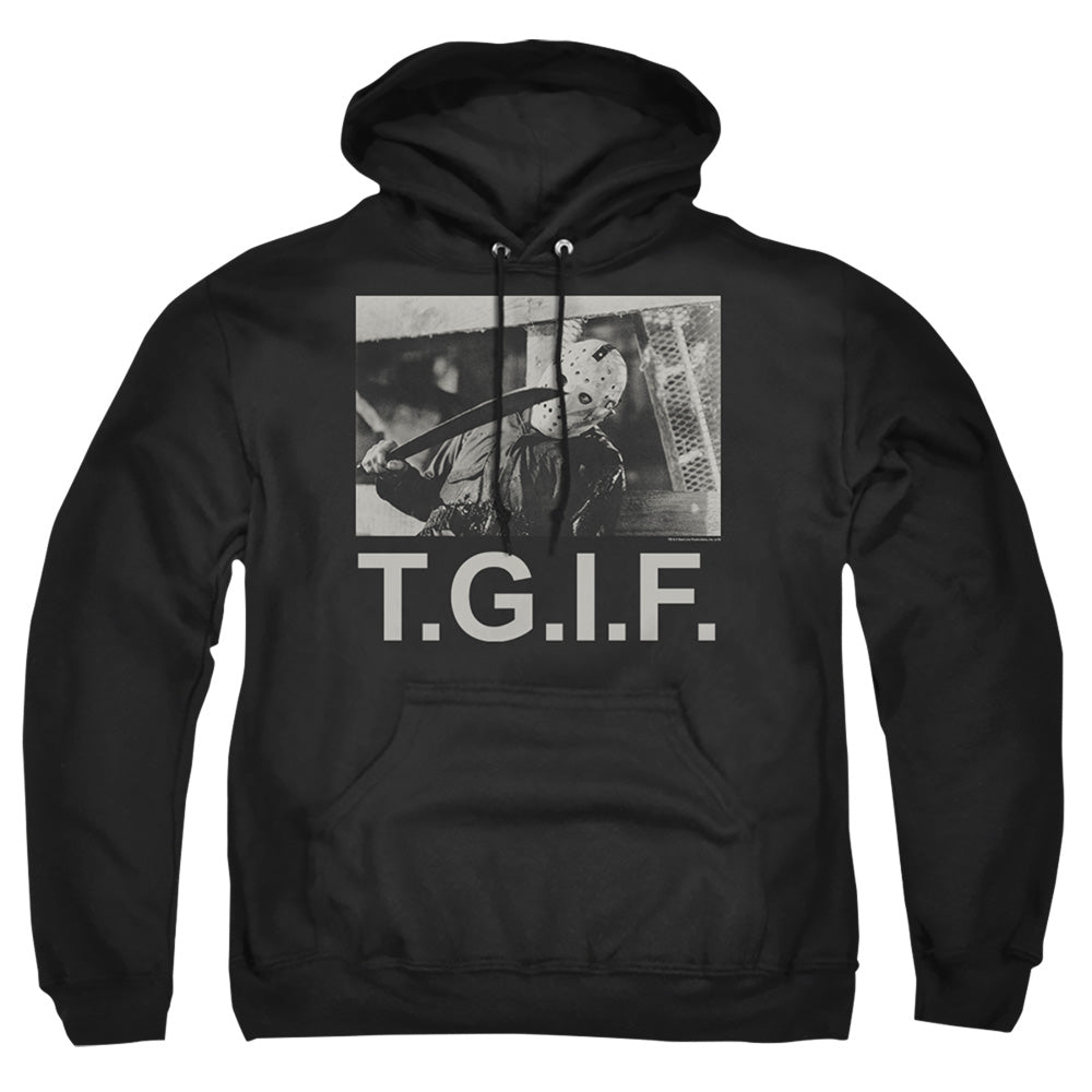 Friday The 13Th Tgif Mens Hoodie Black