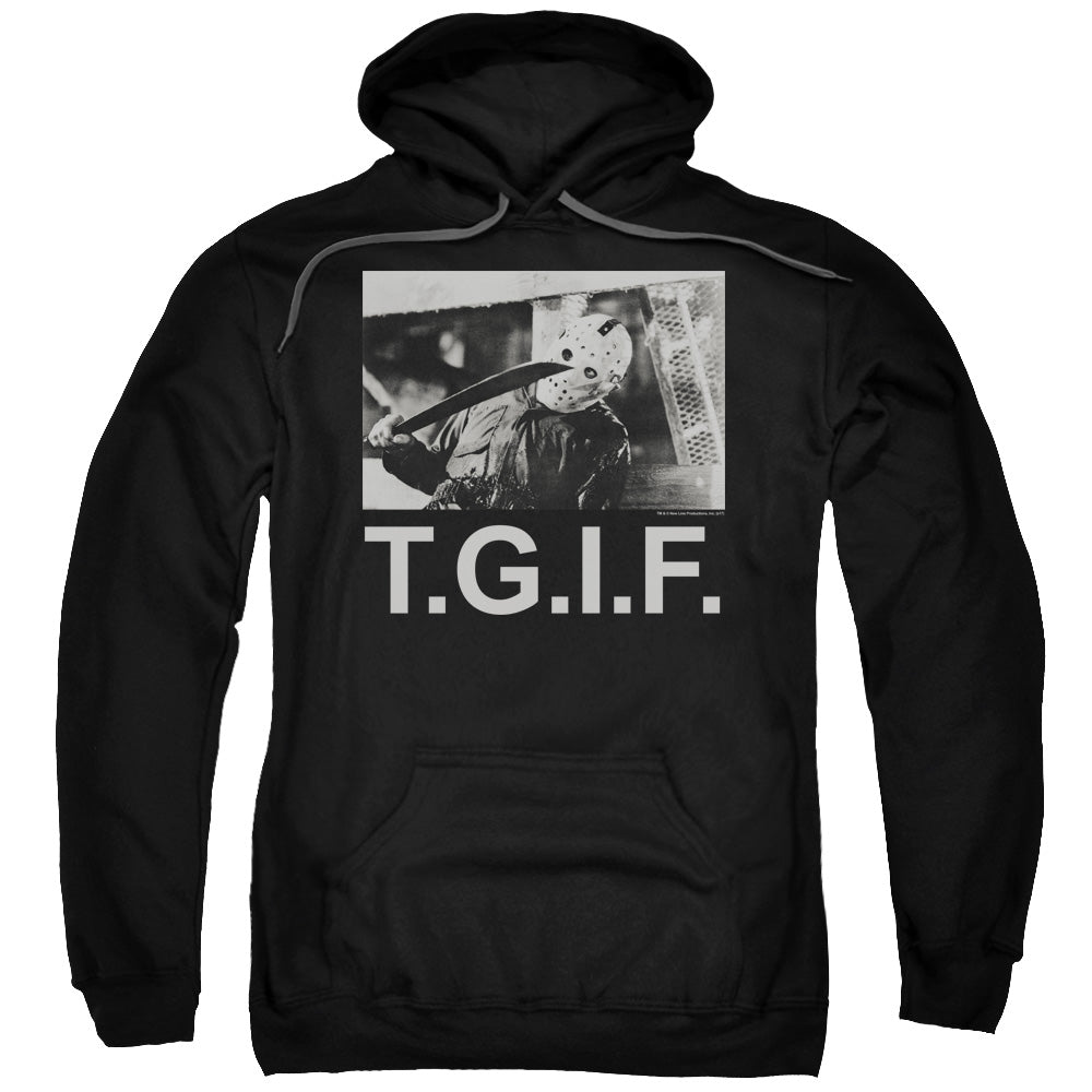 Friday The 13th TGIF Mens Hoodie Black