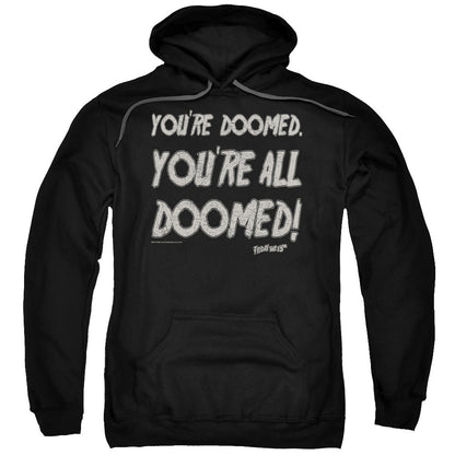 Friday The 13th Doomed Mens Hoodie Black