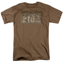Load image into Gallery viewer, Where The Wild Things Are Hang Mens T Shirt Safari Green
