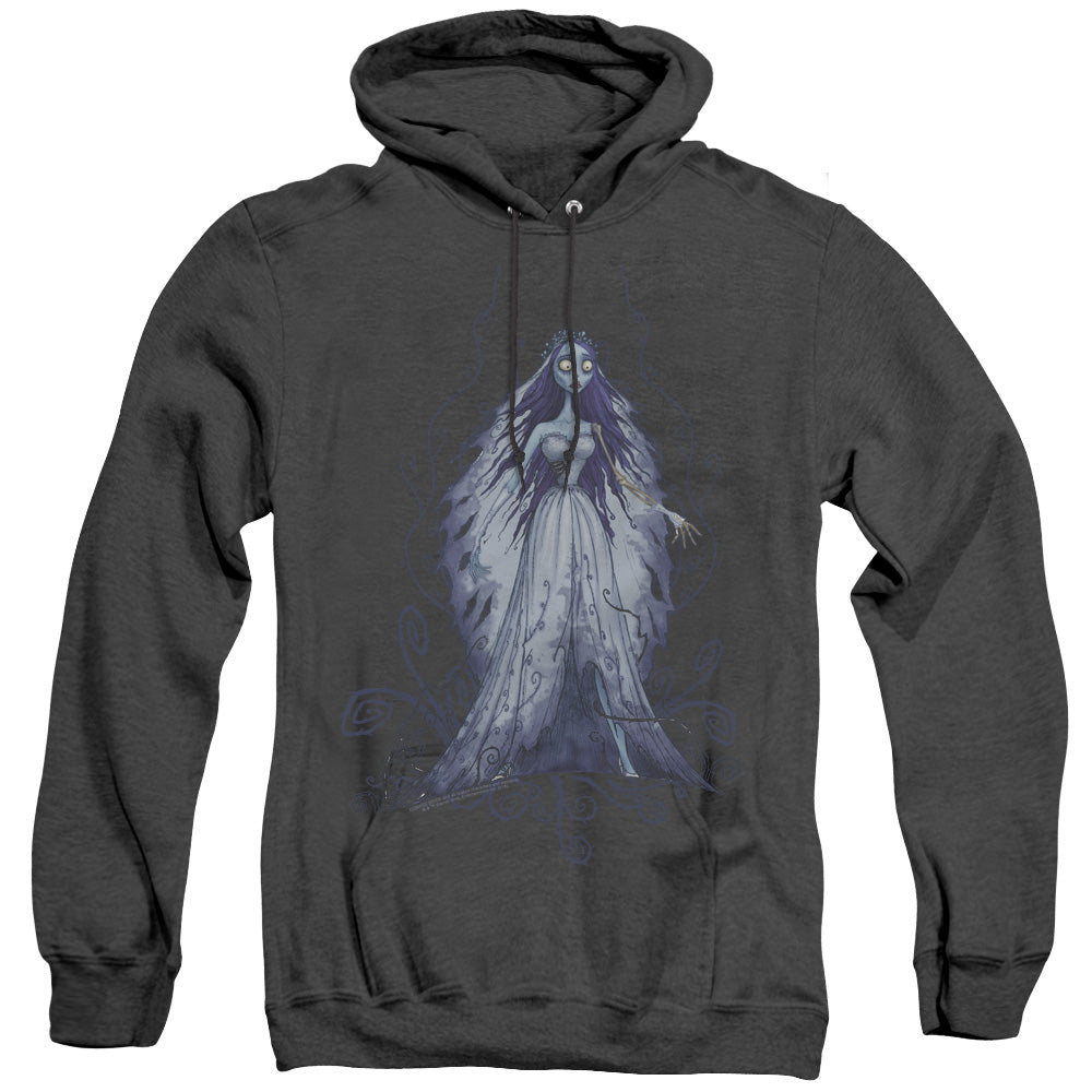 Corpse Bride Vines Heather Mens Hoodie Black